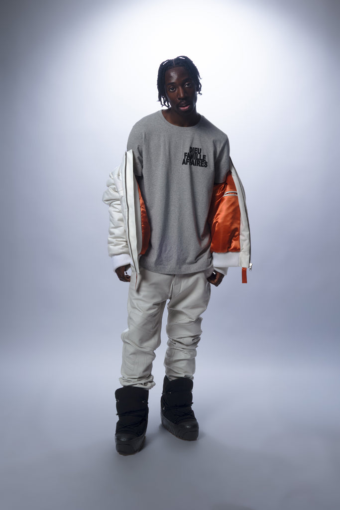 T-shirt Gris "DIEU FAMILLE AFFAIRES" Anael Paris