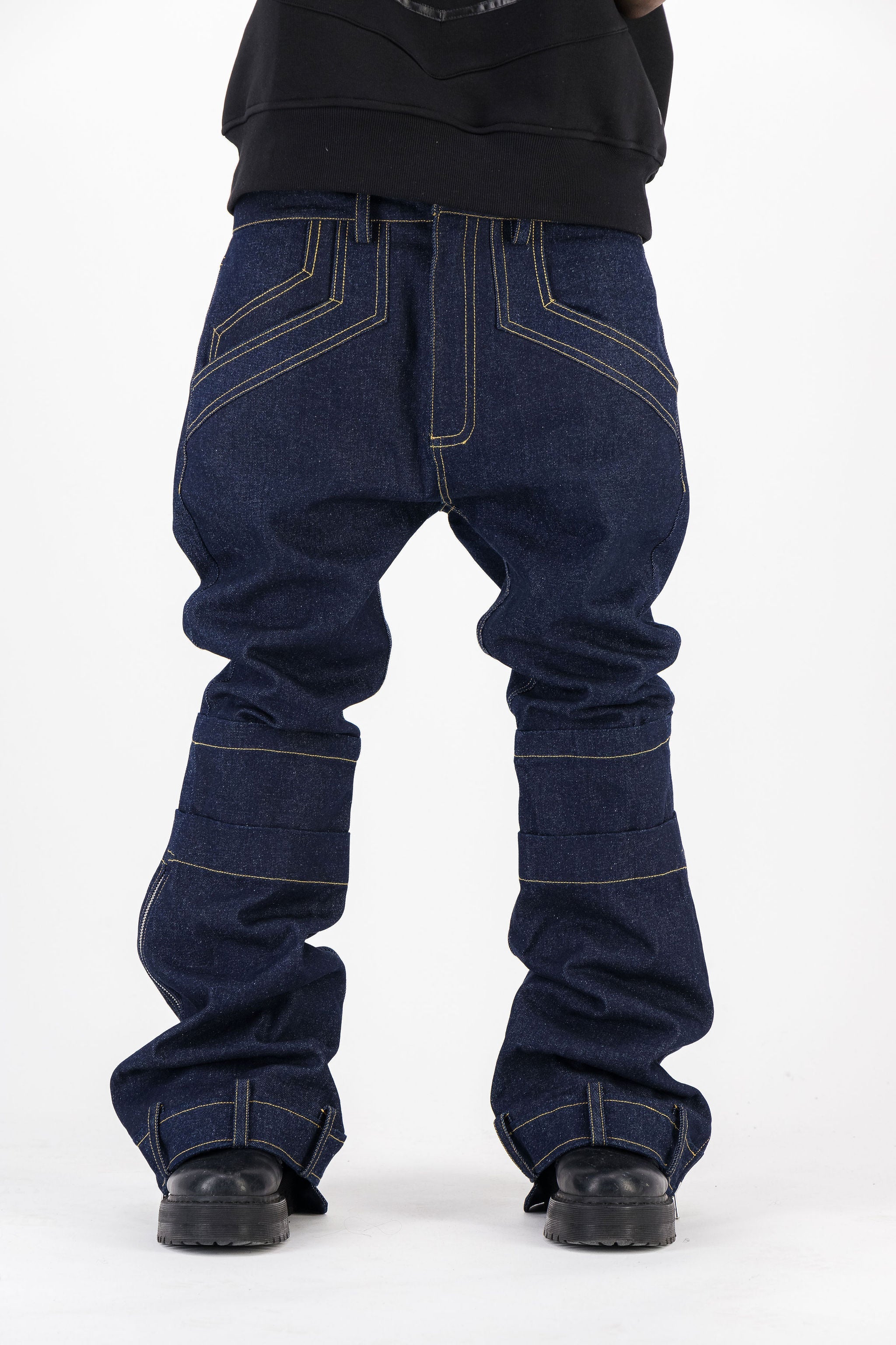 AKIRA PANTS - RAW BLUE DENIM – Anael Paris AKIRA PANTS - RAW BLUE DENIM – Anael Paris