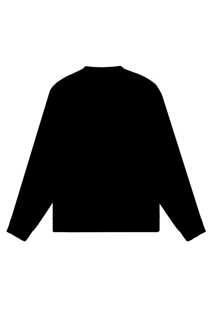 T-shirt Noir Longues Manches "ANAEL" Anael Paris